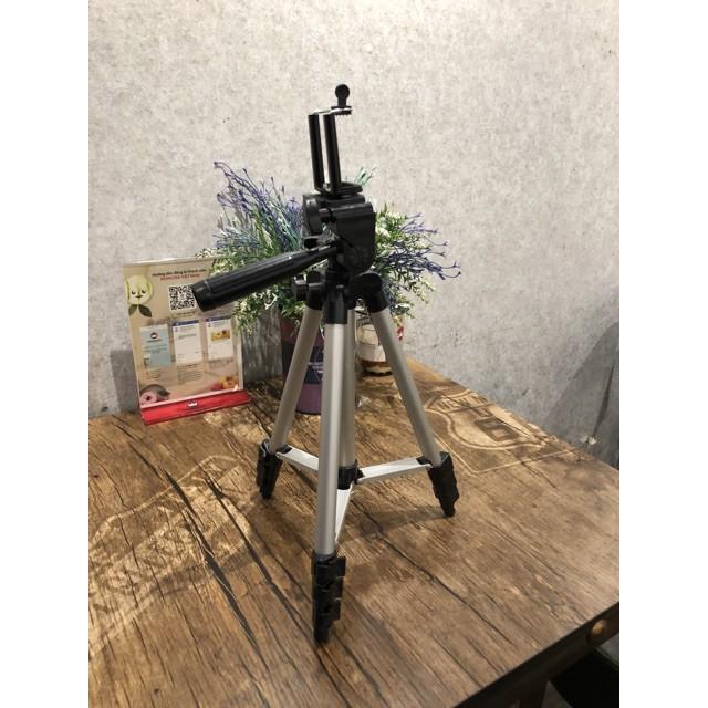 Giá đỡ 3 chân máy chụp ảnh Tripod TF-3110 + Miếng kẹp điện thoại