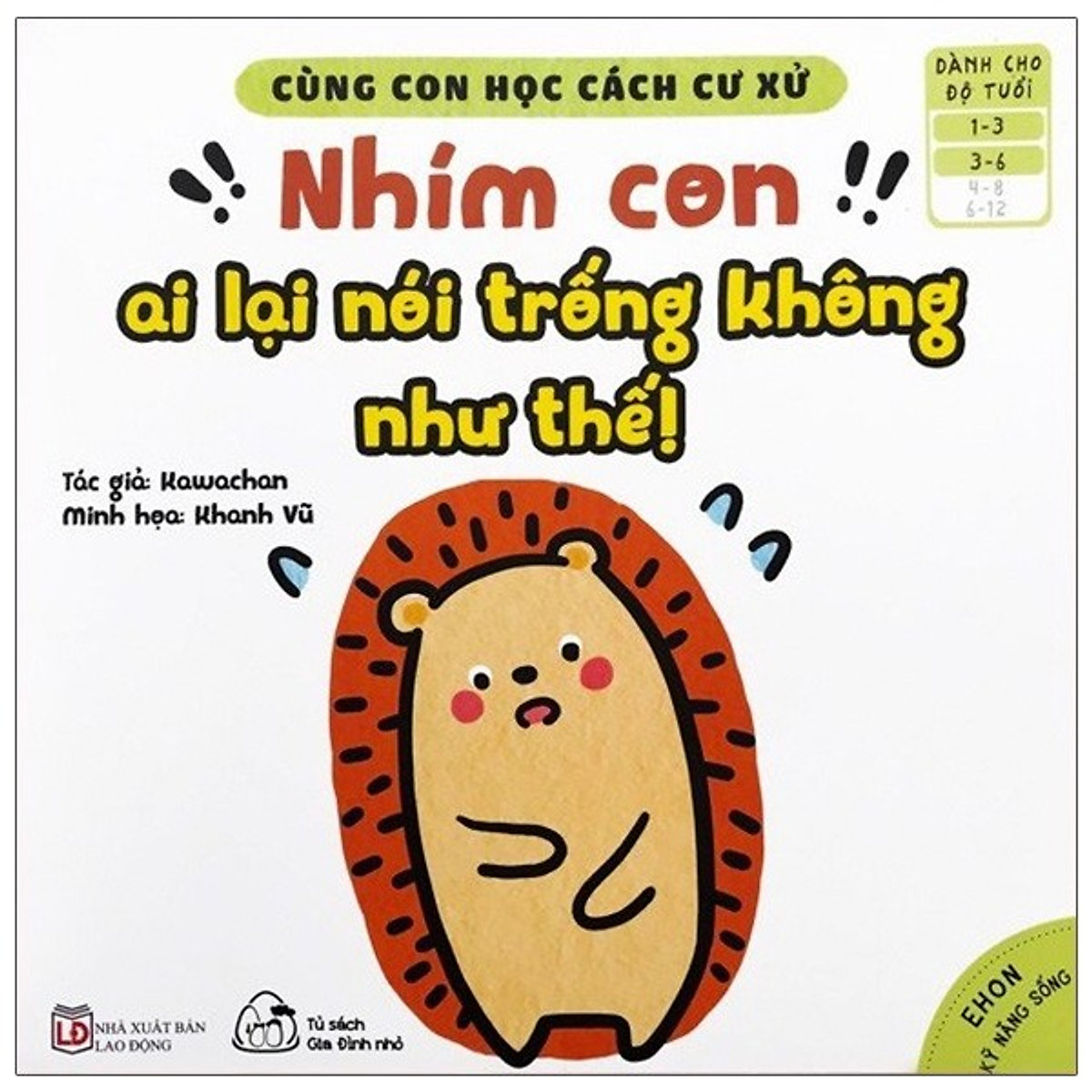 Sách Muki - Bộ 6 Cuốn Ehon Kĩ Năng Sống: Cùng Con Học Cách Ứng Xử (Tặng Sổ Tay)