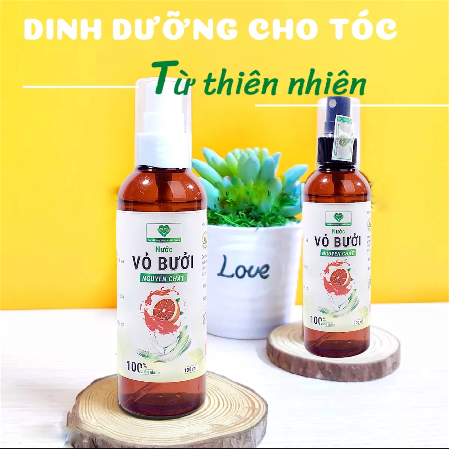 Tinh dầu nước xịt bưởi nguyên chất MẸ KEN 100ml - loại nước xịt bưởi dưỡng tóc