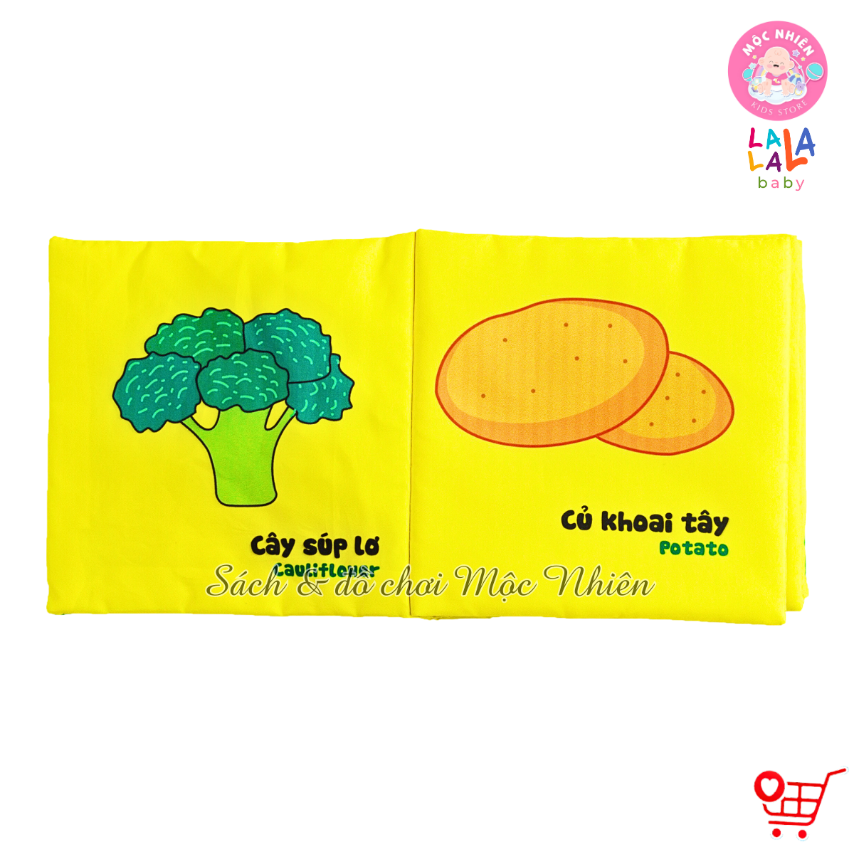 Sách Vải Đa Tương Tác Kích Thích Thị Giác Cho Bé Sơ Sinh My Very First Book - Lalala Baby (Nhiều chủ đề)