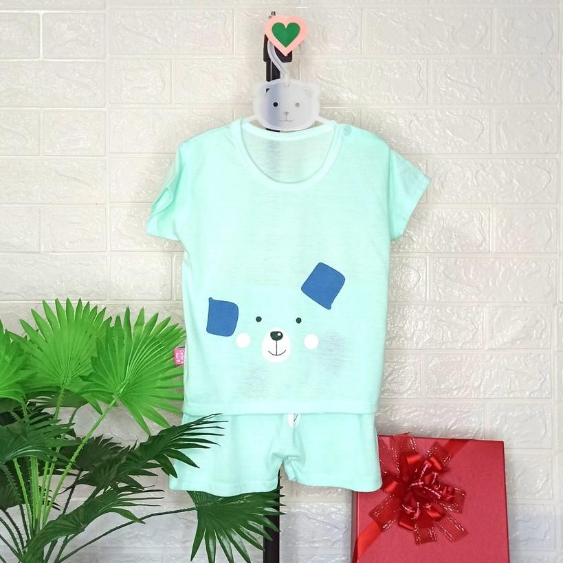 ĐỒ BỘ BÉ TRAI BÉ GÁI 9-12 kg - Bộ cộc tay mặc hè hình thú siêu đáng yêu