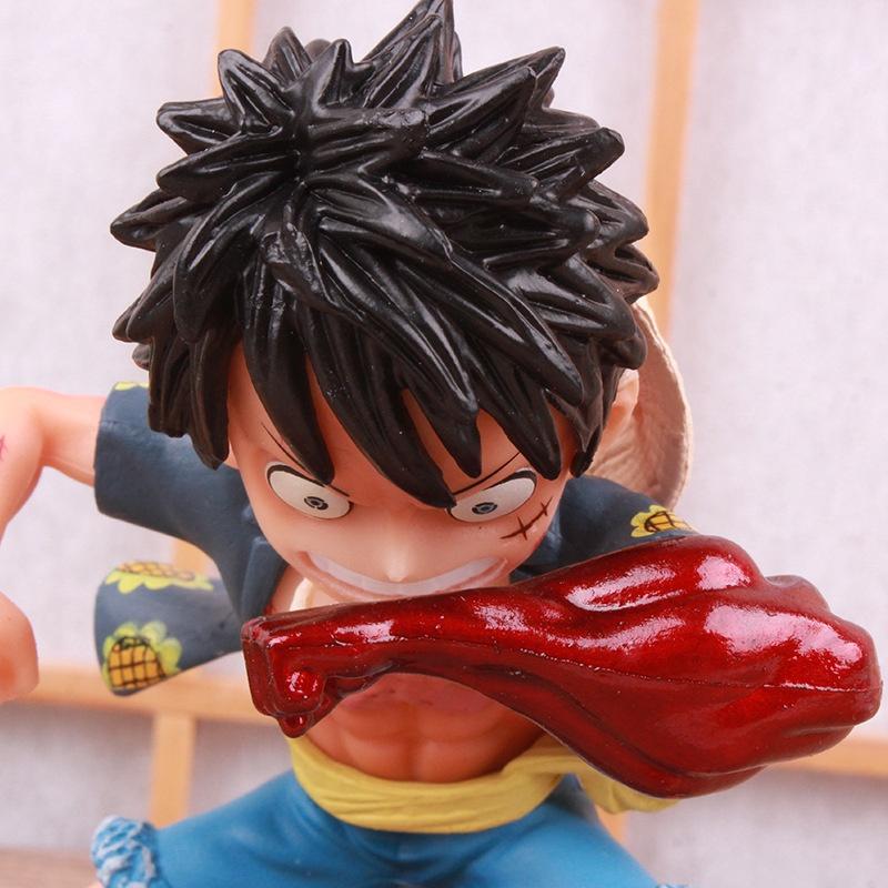 Mô hình Luffy One Pice thổi tay biến hình 15cm