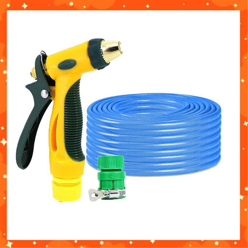 Bộ dây vòi xịt nước rửa xe,tưới cây tăng áp 3 lần 20M 206317