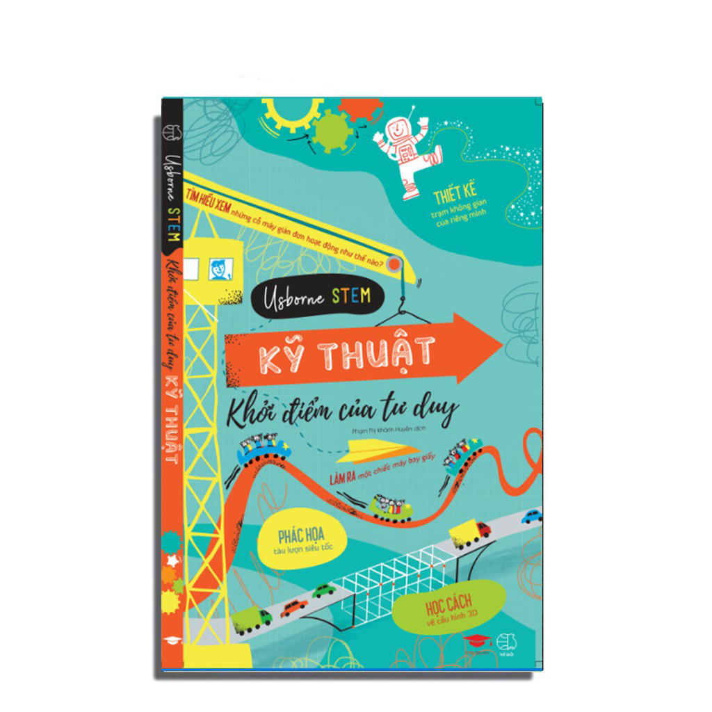 Hình ảnh Sách - Khởi Điểm Tư Duy Kỹ Thuật - Phát Triển Tư Duy ( Usborne STEM )