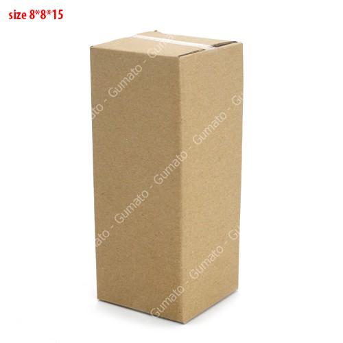 Hộp giấy P8 size 8x8x15 cm, thùng carton gói hàng Everest