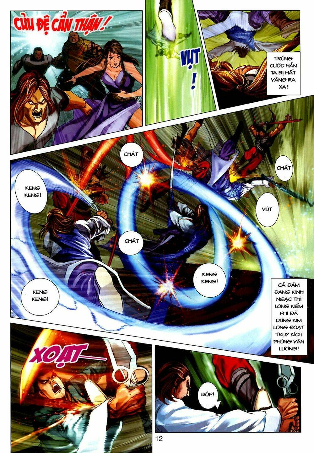 thần chưởng long kiếm phi chapter 25 12