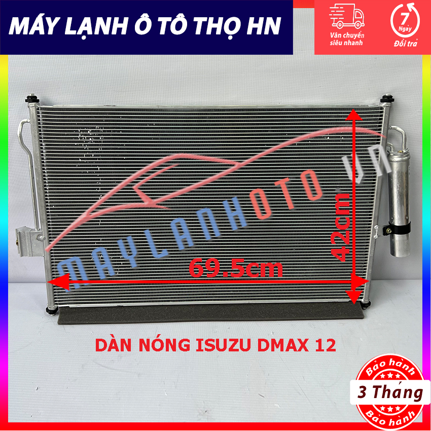 Dàn nóng Isuzu Dmax 2012 Hàng xịn Thái Lan