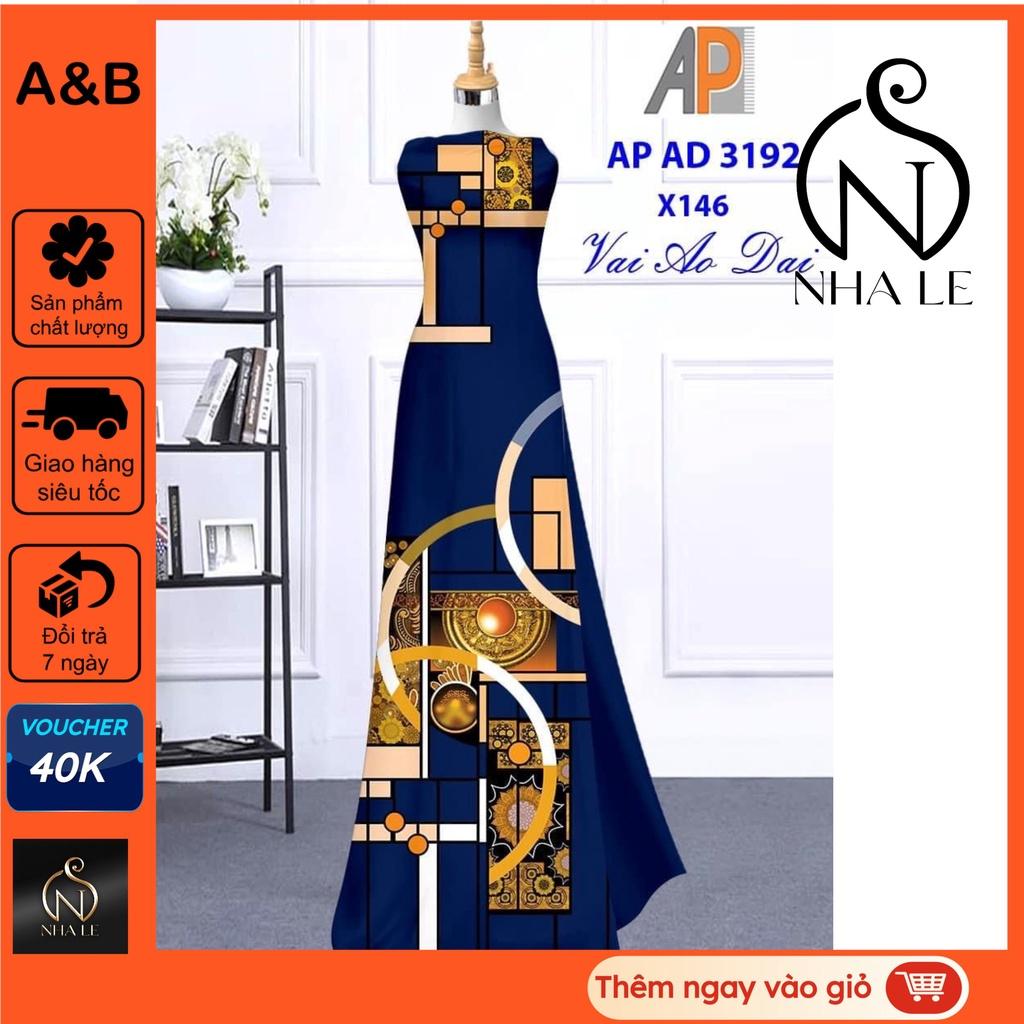 VẢI MAY ÁO DÀI IN 3D HỌA TIẾT LẬP THỂ