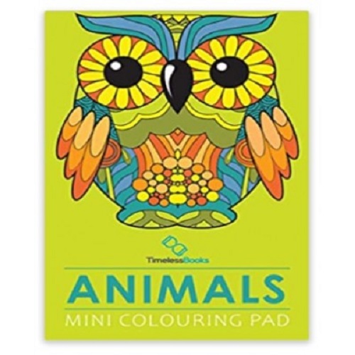 Mini Colouring Pad - Animals