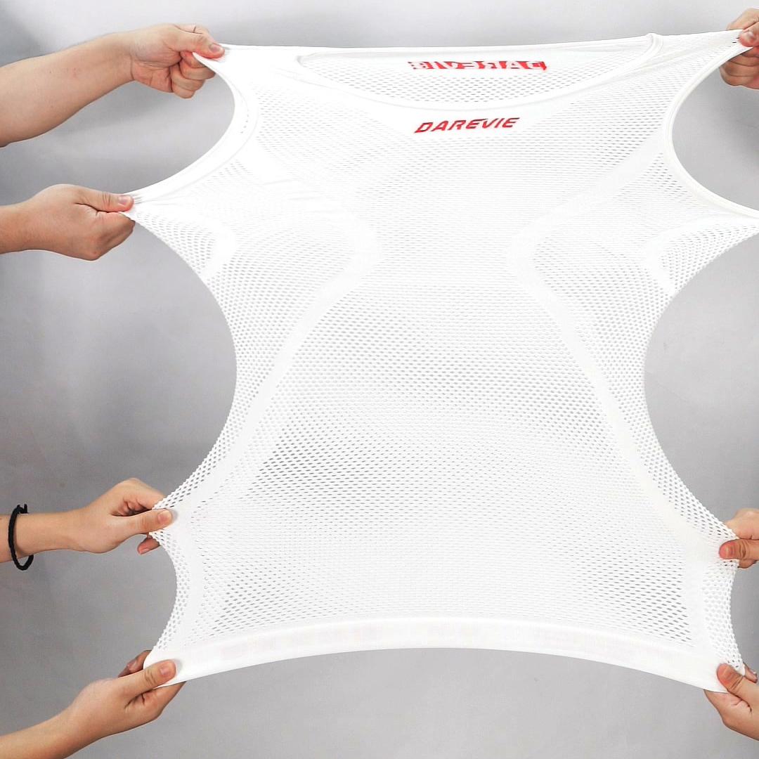 DAREVIE Đi Xe Đạp Áo Liền Mạch Mùa Đông Người Phụ Nữ Đi Xe Đạp Maillot Nén Quần Lót Áo Thoáng Mát Đi Xe Đạp Jersey Nam Color: Black Size: Asian-2XL-3XL