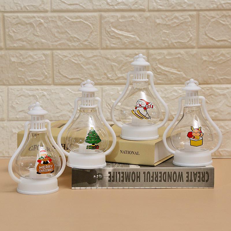 Trang trí Giáng sinh đèn LED Đèn tay trẻ em Hiển thị Cây Giáng sinh Đạo cụ sáng tạo