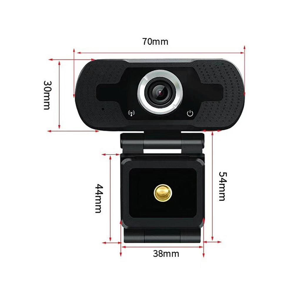 Webcam HD 1080P USB Clip-on PC Web Lấy nét tự động Micrô tích hợp để phát trực tiếp