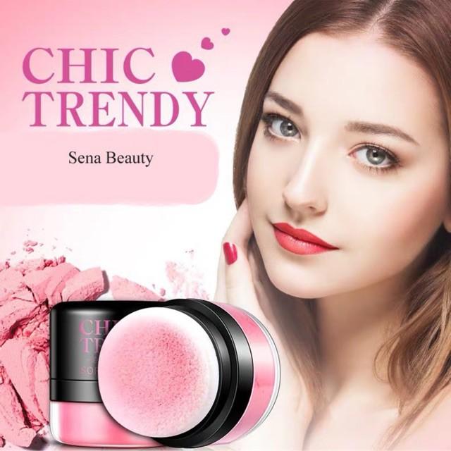 Phấn má hồng Bioaqua 3 màu dùng để trang điểm làm đẹp