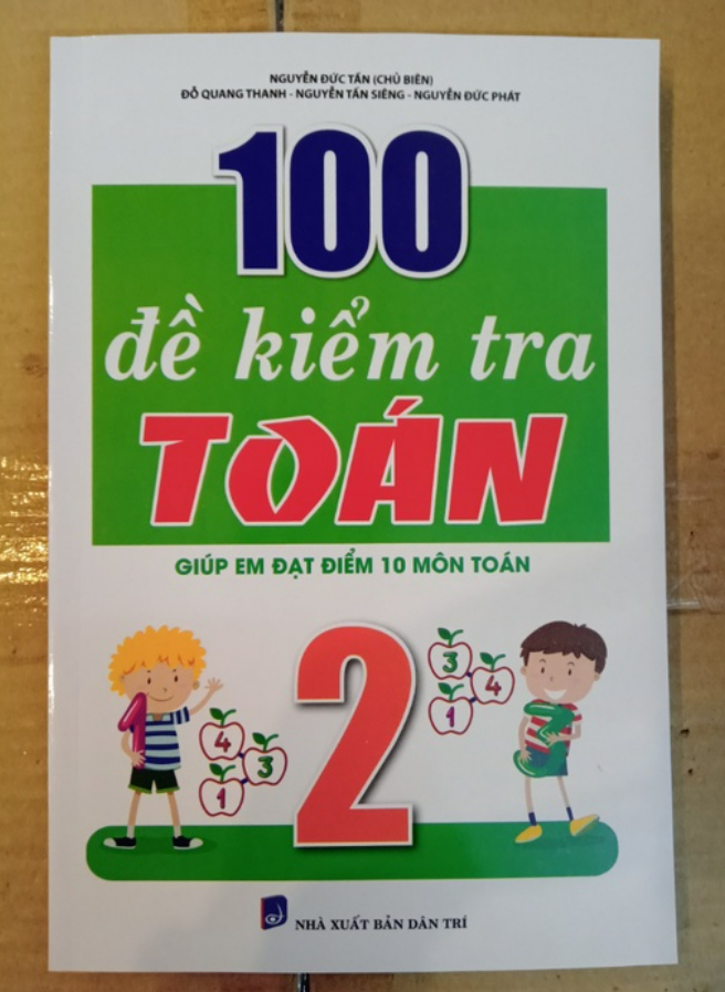 Sách - 100 Đề Kiểm Tra Toán 2
