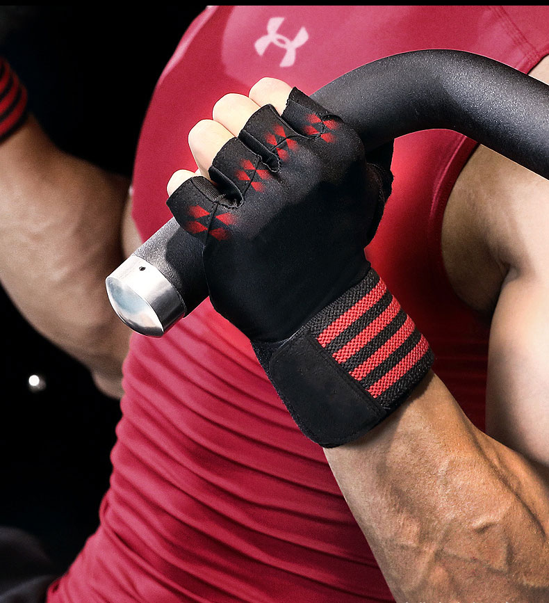 Hình ảnh Bao Tay Tập GYM Nam Nữ, Găng Tay Hở Ngón Tập Xà Đơn Nam Nữ US ARMY Đệm Silicone Chống Trượt, Mỏng Nhẹ Thoáng Khí -HÀNG CHÍNH HÃNG