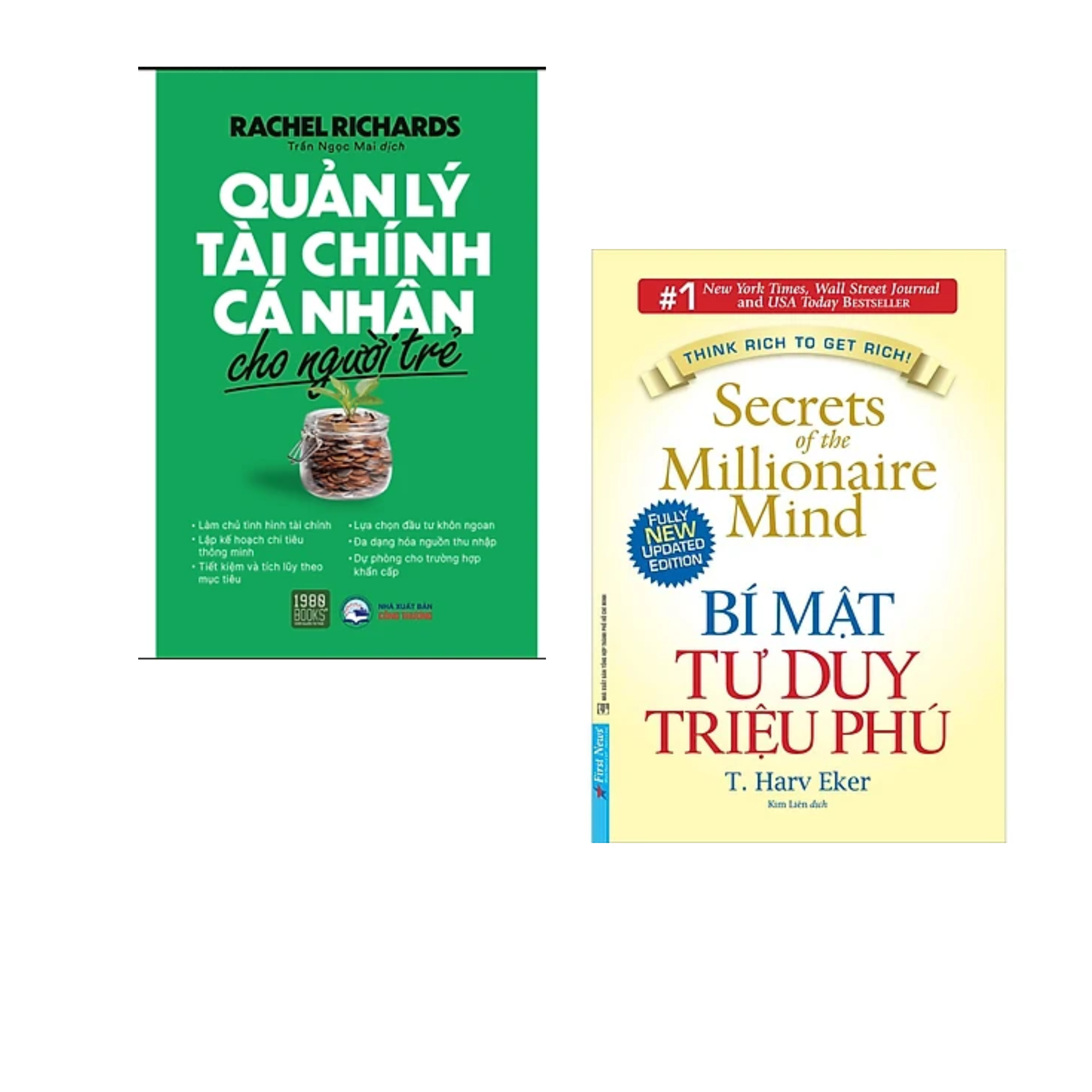 Combo 2 Cuốn Sách Tư Duy Trong Kinh Doanh / Quản Lí Tài Chính : Quản Lí Tài Chính Cá Nhân Cho Người Trẻ + Bí Mật Tư Duy Triệu Phú