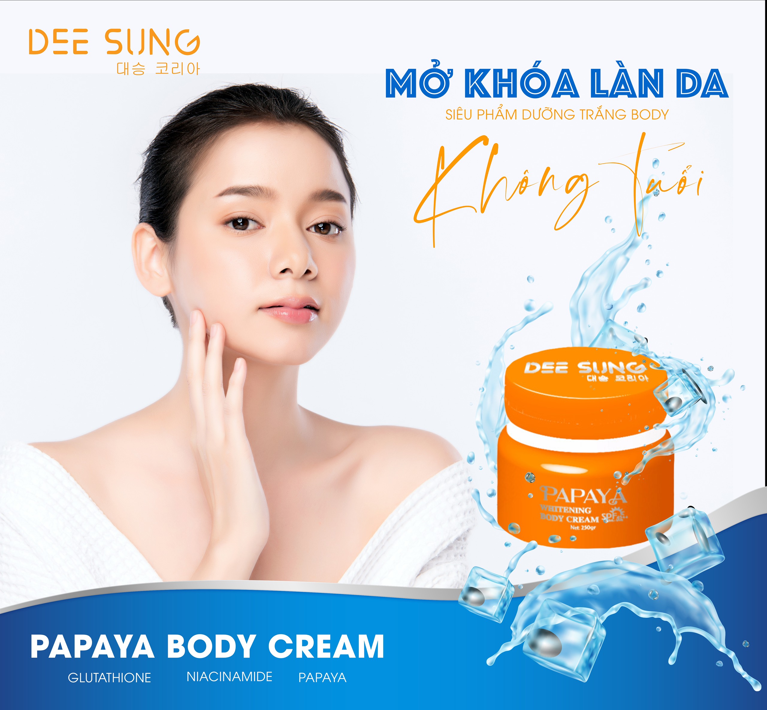 Kem dưỡng trắng body