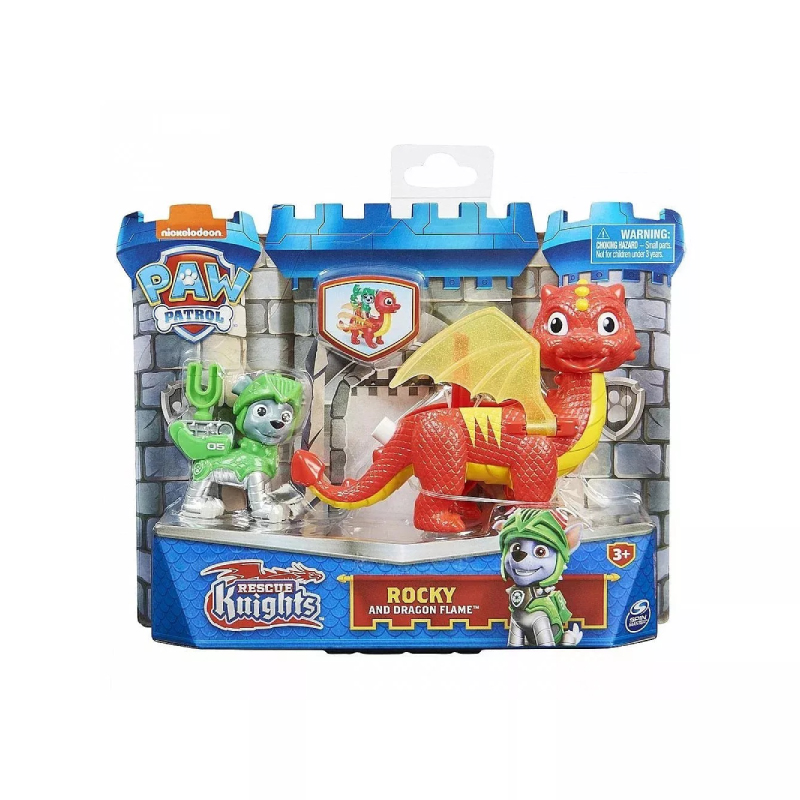 Đồ Chơi Paw Patrol Bộ Đôi Rồng Chiến Binh Và Chó Cứu Hộ 6063149