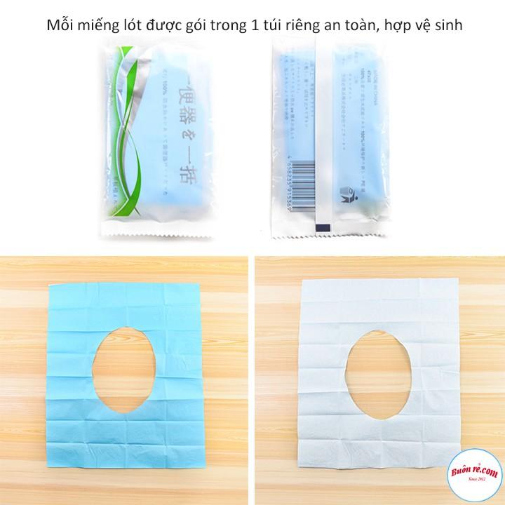 Combo 4 Miếng Lót Bồn Cầu Dùng 1 Lần Tiện Dụng 00273