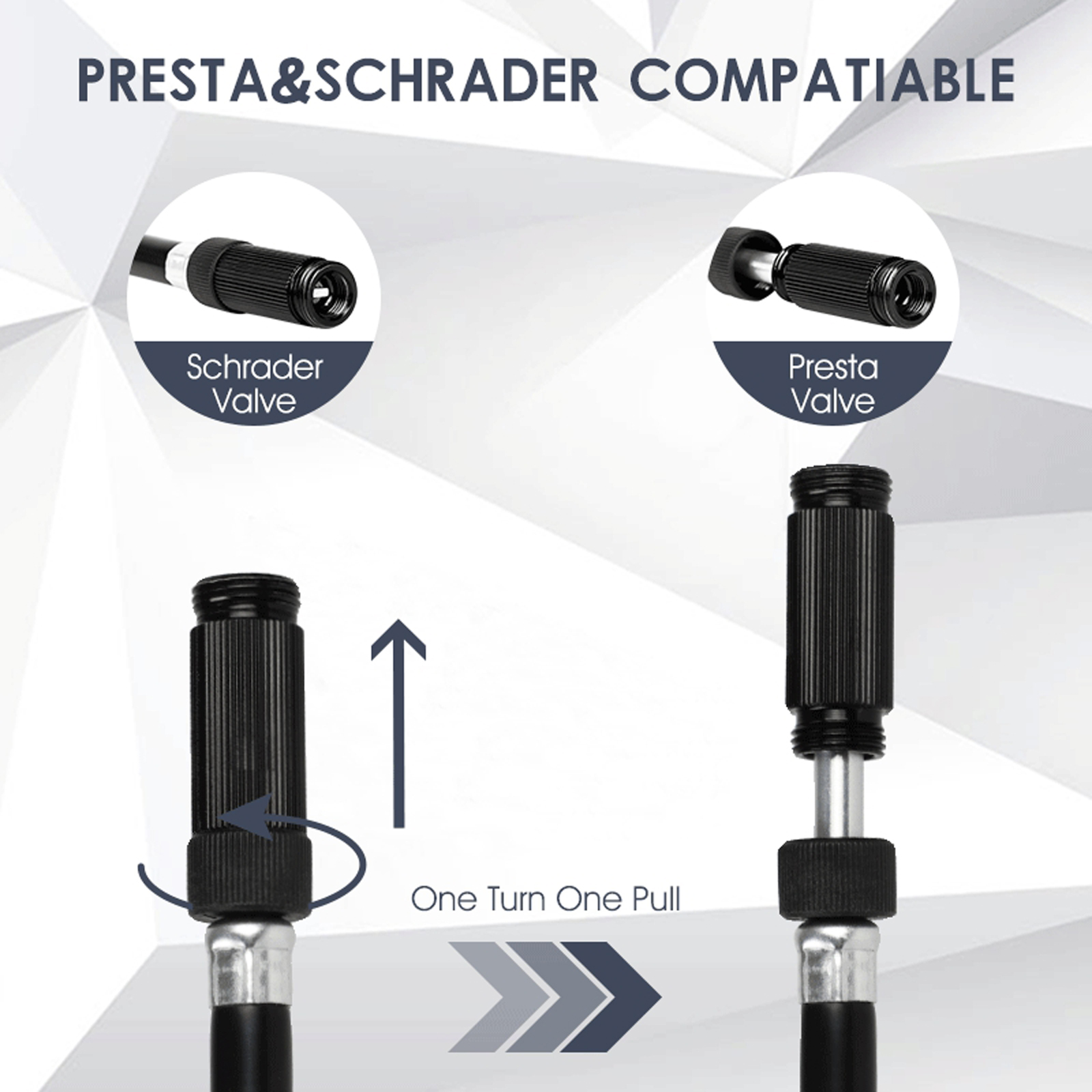 WEST BIKING Ống Bơm Hơi Mini Cầm Tay Bằng Hợp Kim Nhôm