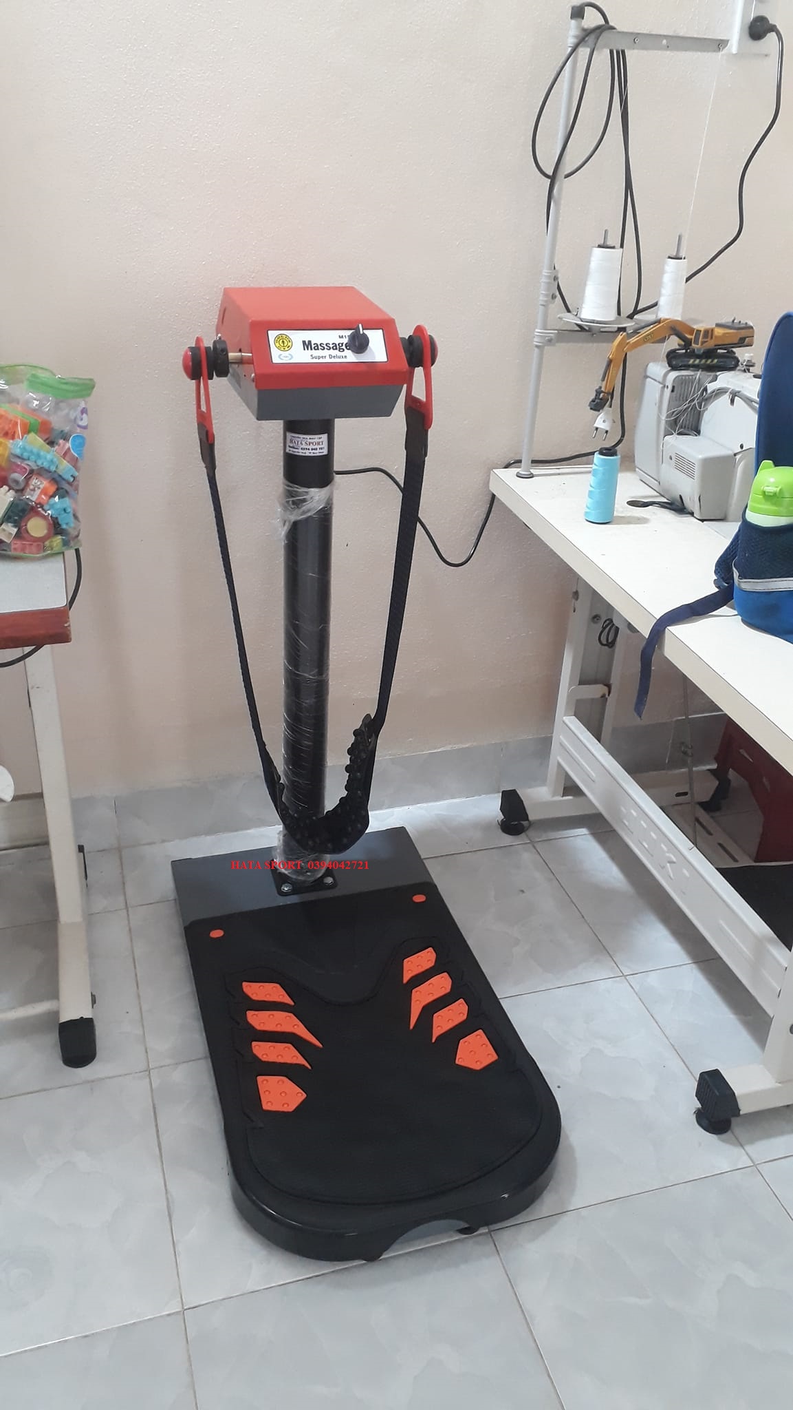 Máy rung giảm mỡ bụng đứng Pro động cơ mạnh chuyên dùng cho phòng tập và gia đình