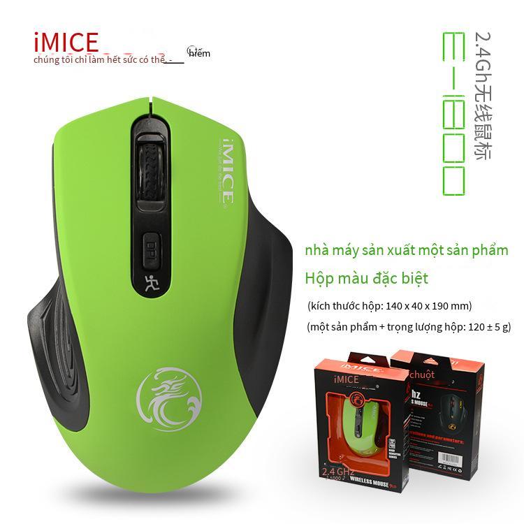 Phong cách mới nhất IMICE2.4G chuột tắt tiếng Bluetooth chế độ kép có thể sạc lại chuột chơi game không dây 4 nút