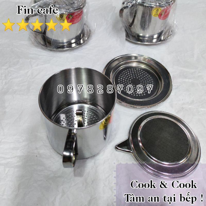 Phin Cafe Inox cao cấp Inox Nhiều kích cỡ 6, 7, 8 cm