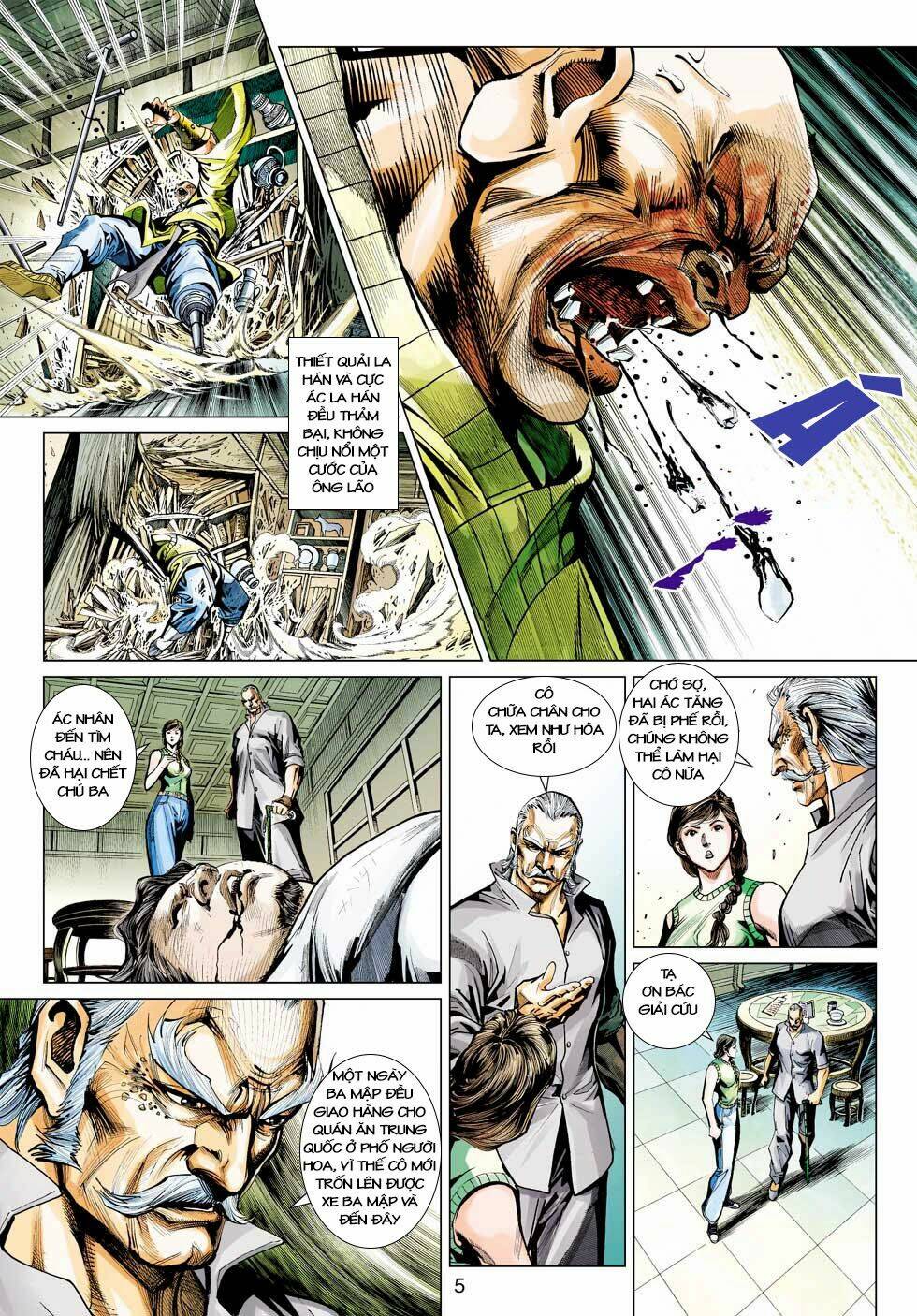 tân tác long hổ môn chapter 424 5