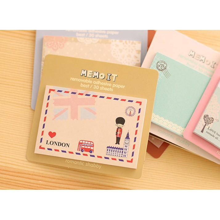 Giấy note hình chữ nhật cute - siêu rẻ