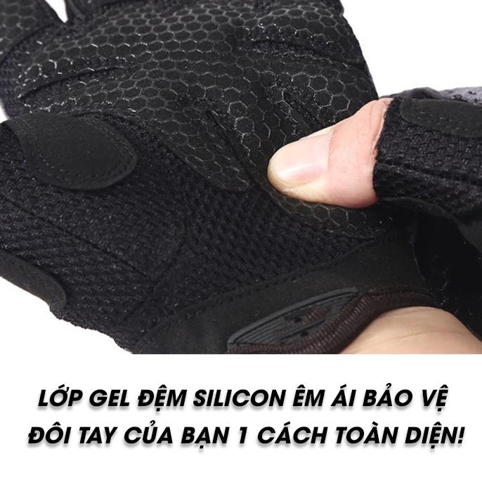 Găng Tay Tập Gym Nam Nữ Veidoorn Bao Tay Thể Thao Thể Hình Bền Đẹp Chính Hãng
