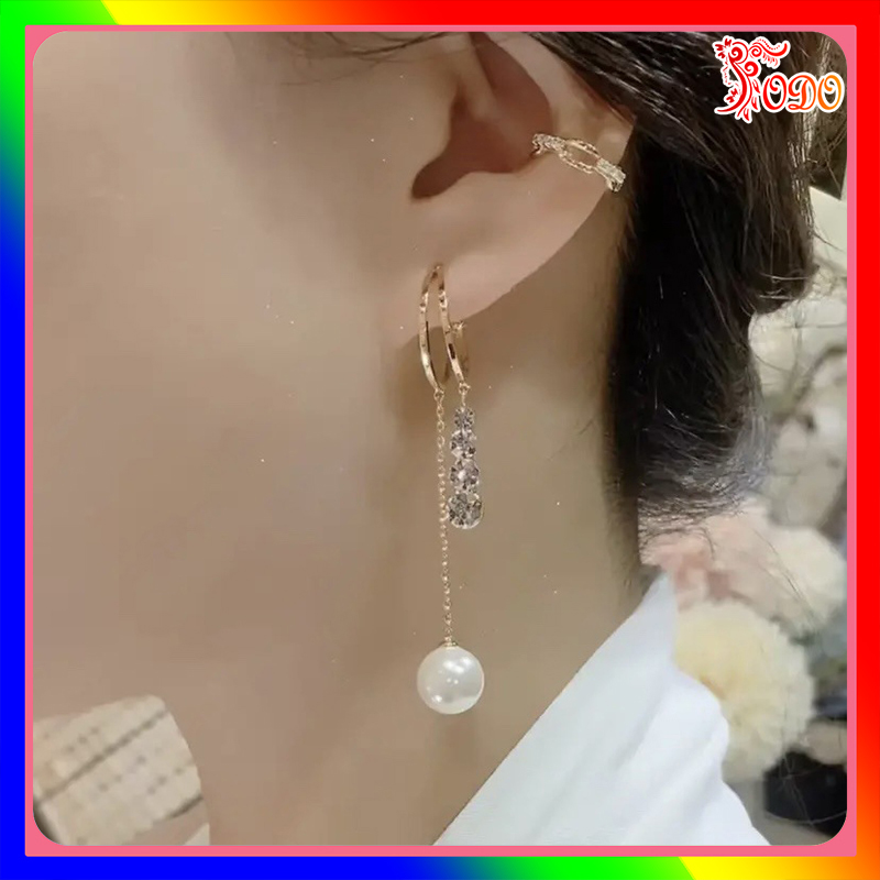 Bông tai kiểu thanh lịch thời trang VV144 Hàn Quốc đi làm sành điệu sang trọng thu đông trẻ trung -