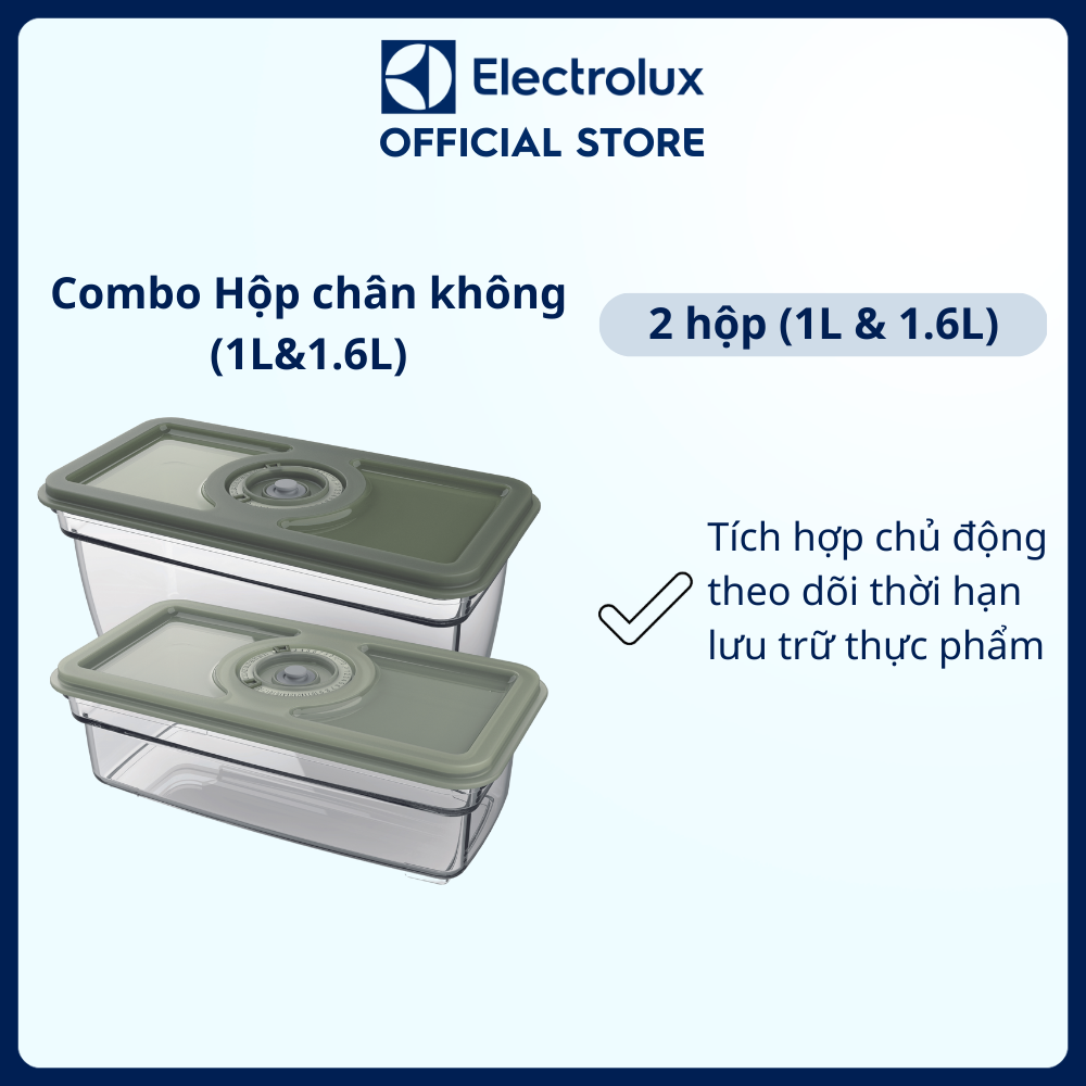 Bộ hộp thực phẩm chân không [Hàng chính hãng]