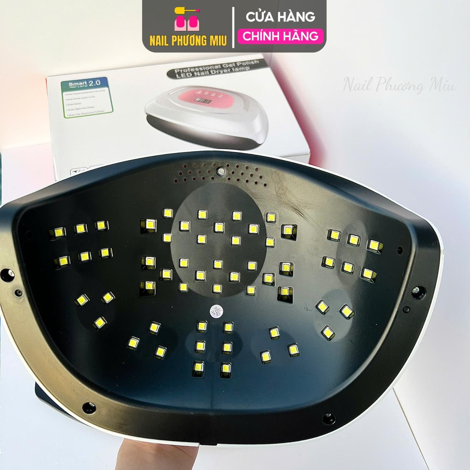 Máy Hơ Gel Sun X8 Max 150W, 57 Bóng, Khoang Rộng Cho 2 Tay Hoặc 2 Chân Làm Nail, Bảo Vệ Quá Nhiệt, Khô Gel Nhanh