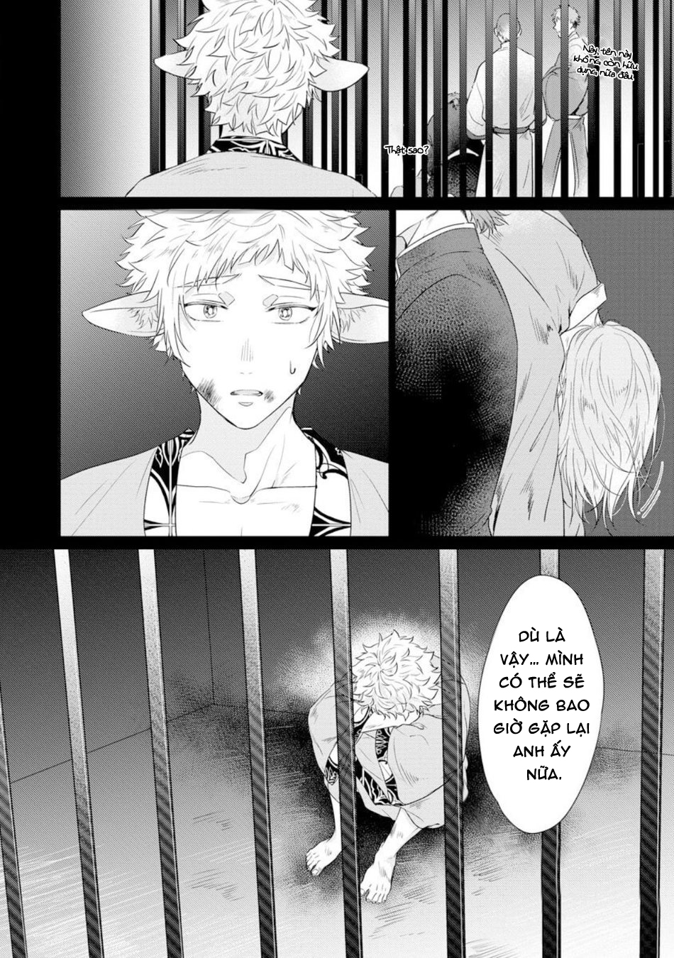 gặp gỡ em, thú nhân màu chàm trắng chapter 5 6