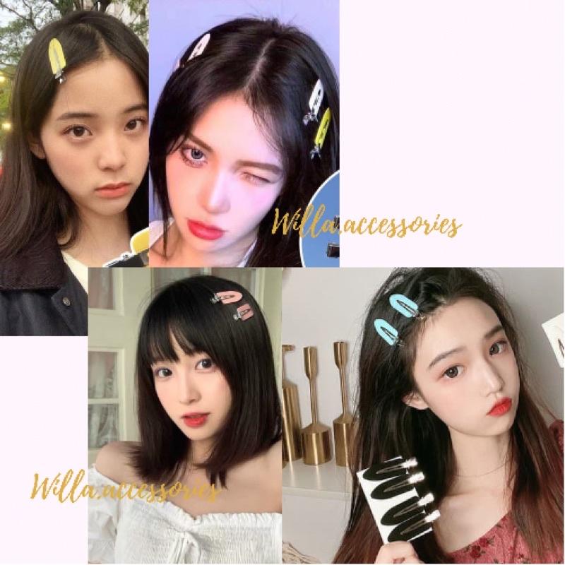 Kẹp tóc mái dễ thương nhiều màu