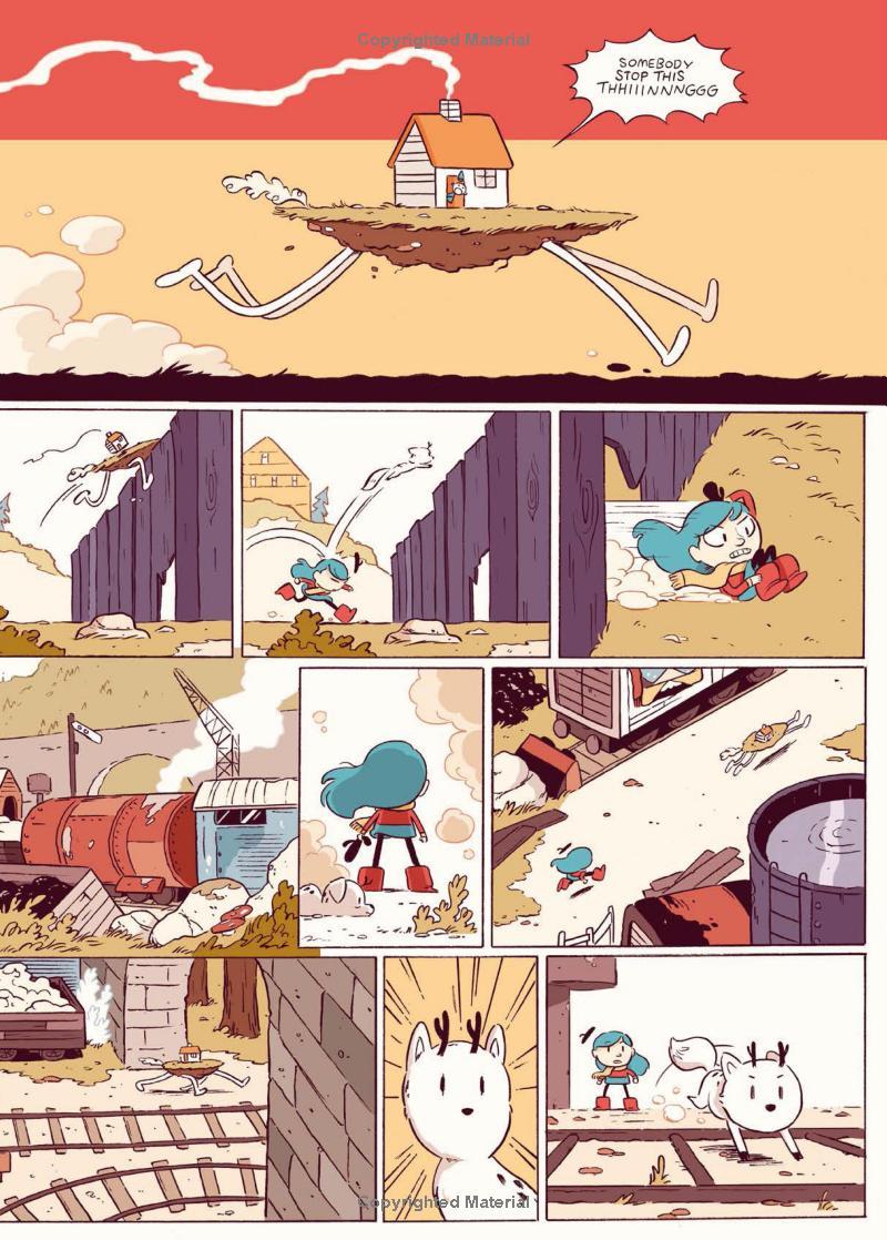 Hildafolk Comics 5: Hilda And The Stone Forest