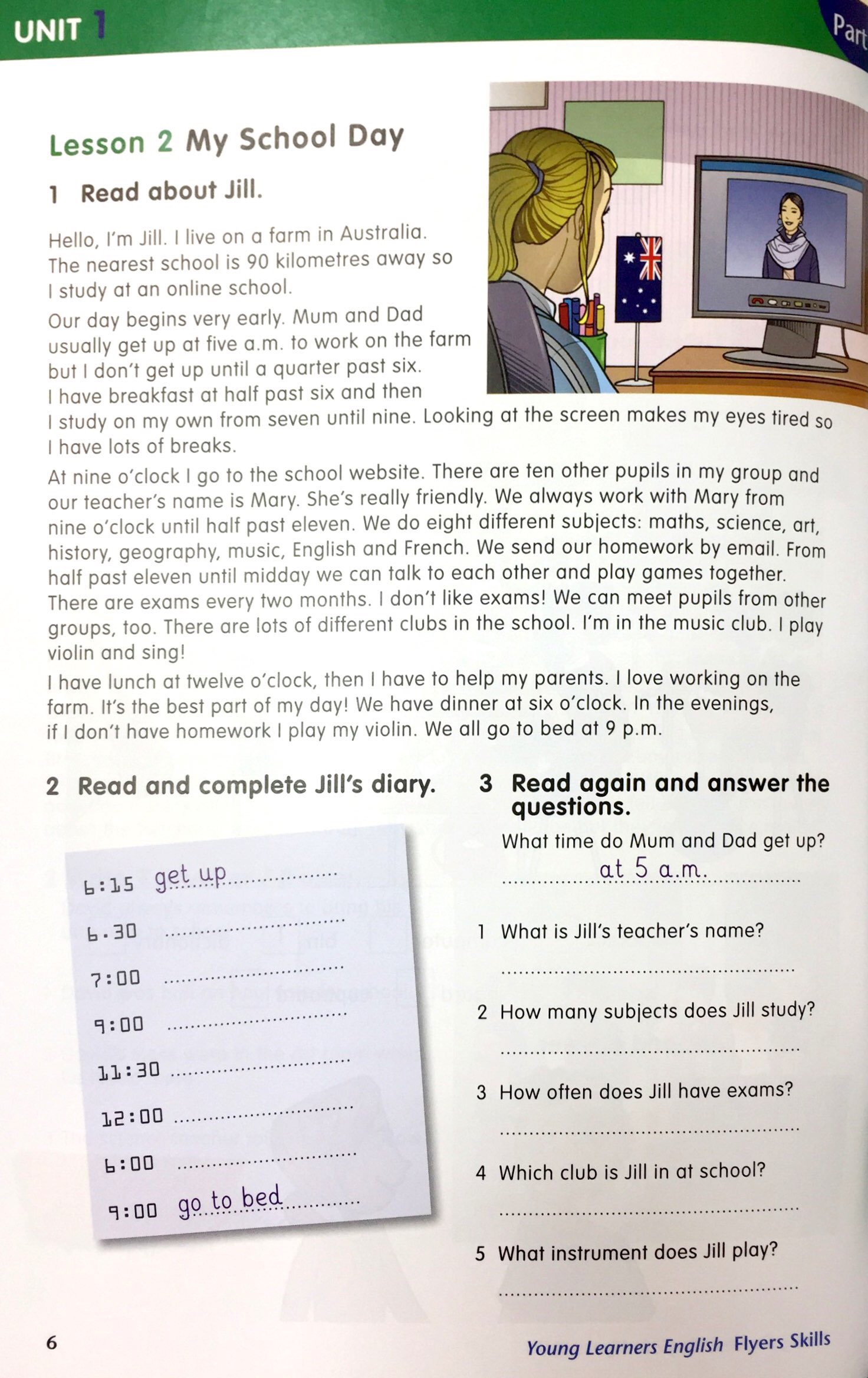 Young Learners English Skills Flyers Student's Book