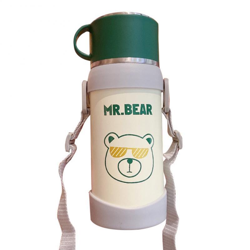 650Ml Dễ Thương Chân Không Thép Không Gỉ Cup Di Động Sinh Viên Lớn Dung Tích Thể Thao Ngoài Trời Bình Sữa Trẻ Em Chân Không Cách Nhiệt