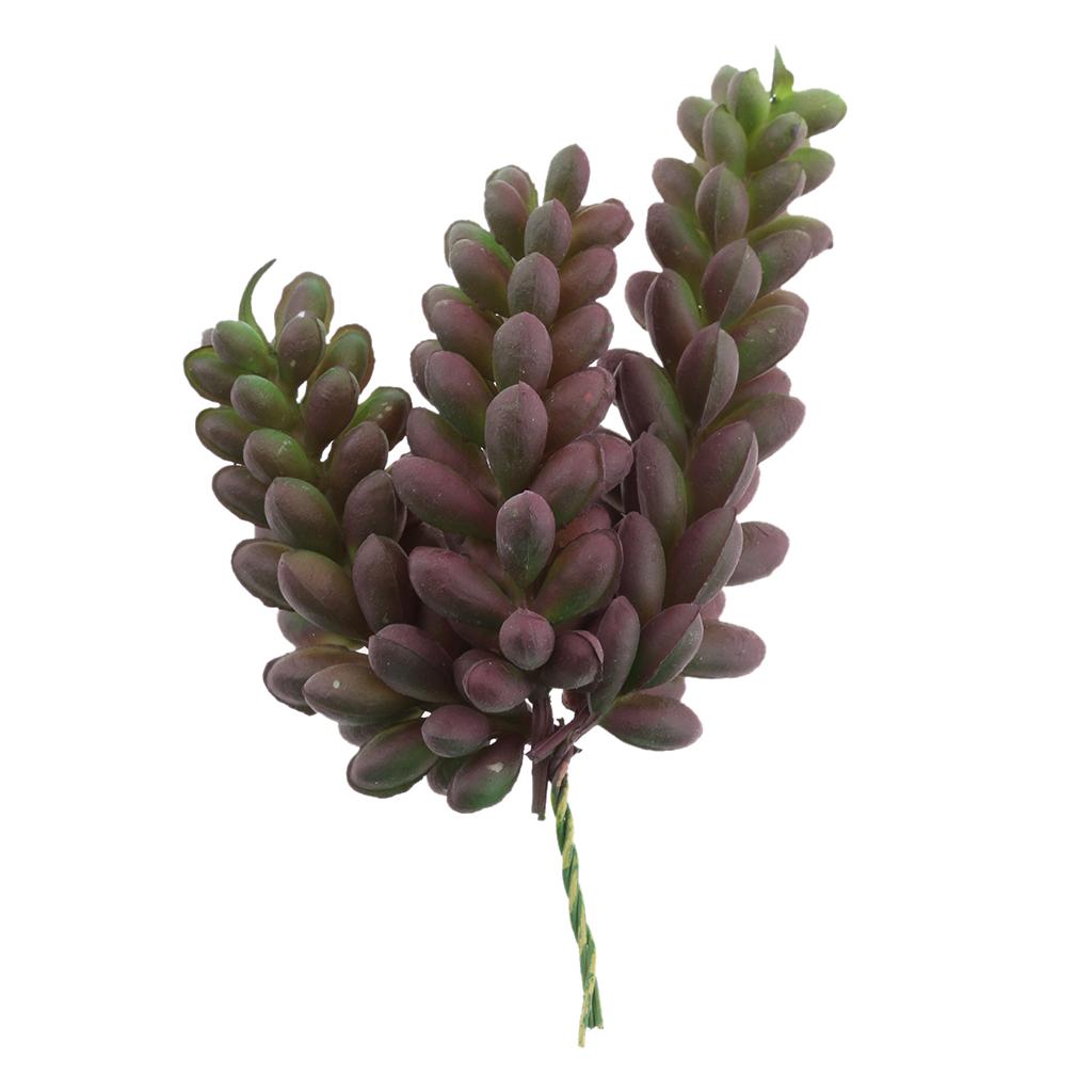 Artificial Green Succulent Plants Wedding Party Decor Home Garden Decor #1