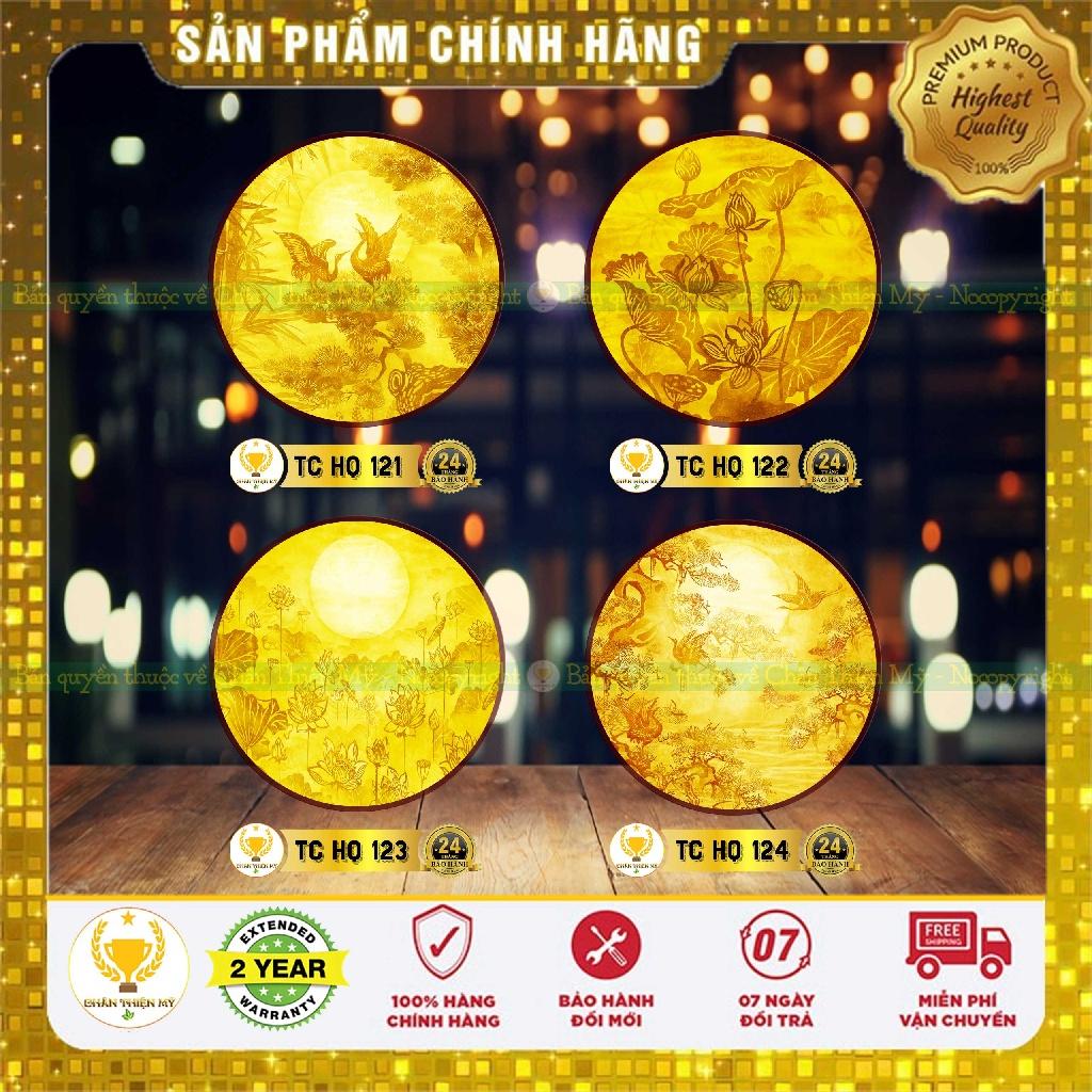 Đèn Thờ Hào Quang Trúc Chỉ In Tròn_M121124