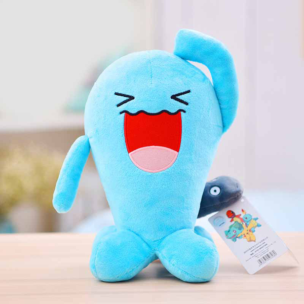 Gấu Bông Pokemon Wobbuffet Xanh Vui Nhộn Gb128