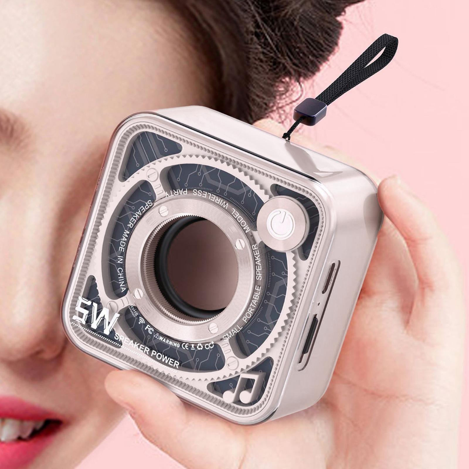 Portable Speaker Music Player Gifts TF Card Stereo ,5W ,10M Stable Connection, V5.0 Shower Speakers Mini Speaker for Desktop Home Outdoor Party