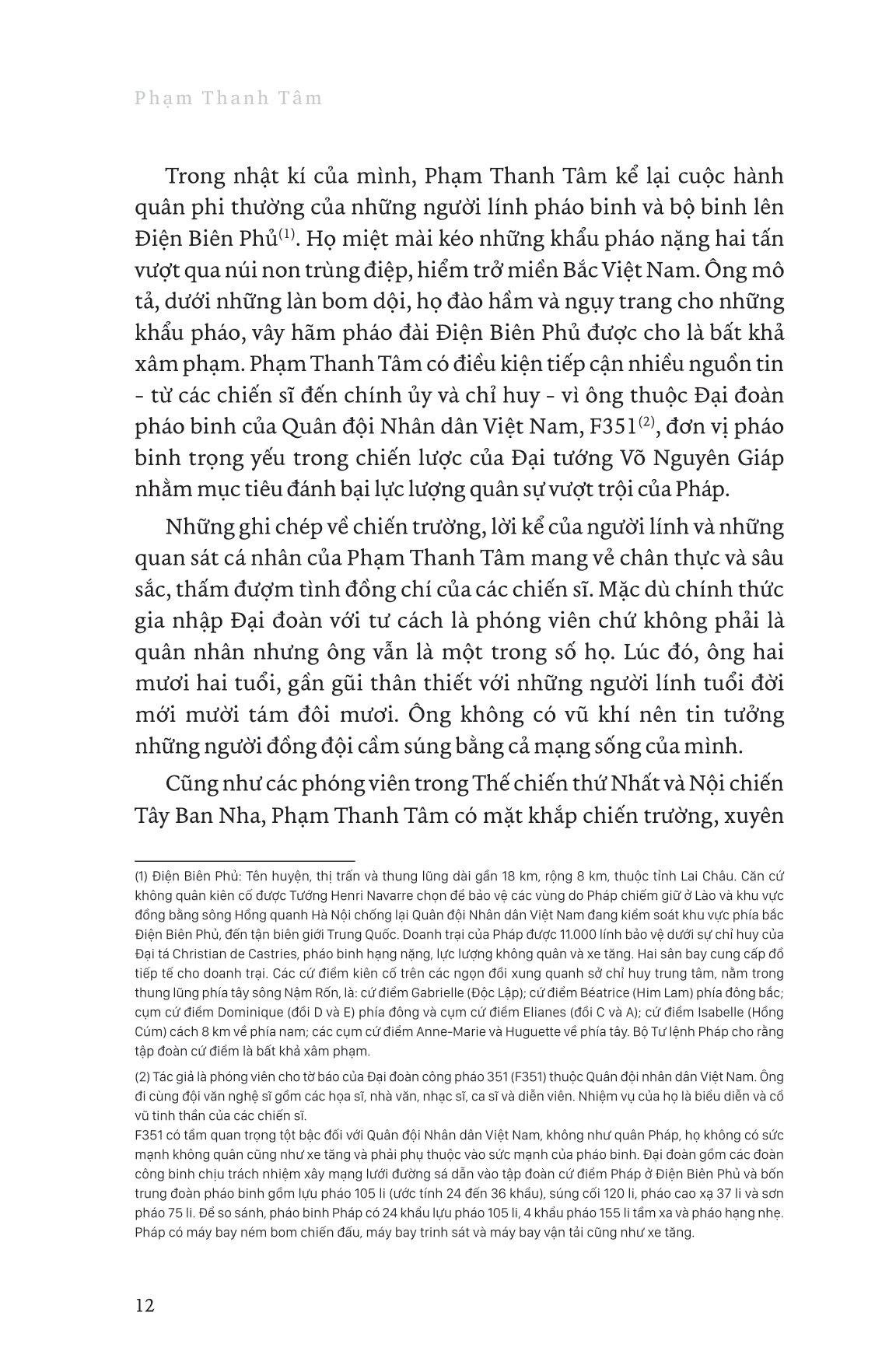 Kỉ Niệm 70 Năm Chiến Thắng Điện Biên Phủ - Kí Hoạ Trong Chiến Hào - Nhật Kí Chiến Tranh Của Một Người Lính Trẻ Trong Chiến Dịch Điện Biên Phủ - Bìa Cứng
