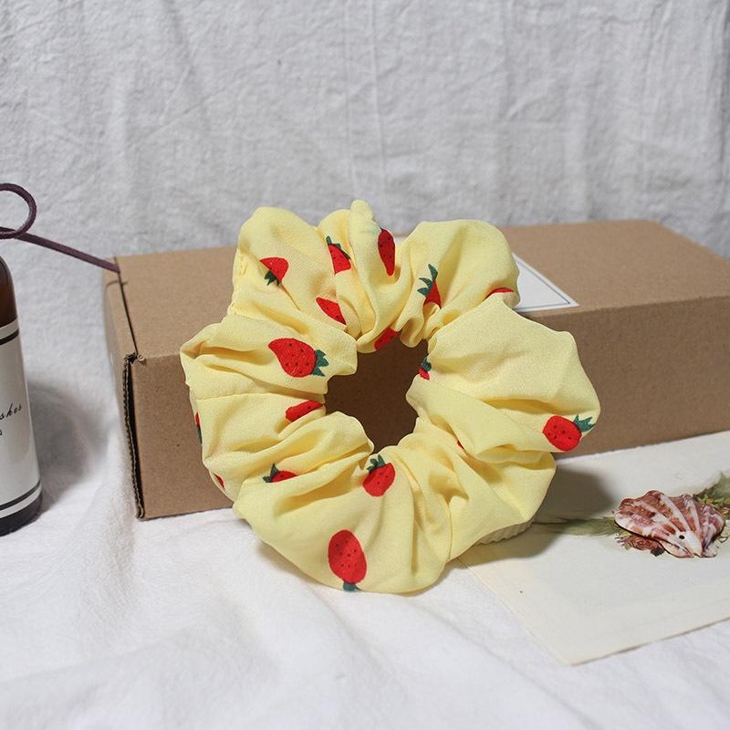 DÂY BUỘC TÓC/ CỘT TÓC SCRUNCHIES 10 cm, HÌNH TRÁI CÂY, ĐÁNG YÊU,NGỌT NGÀO, TIỆN DỤNG, CT.M10