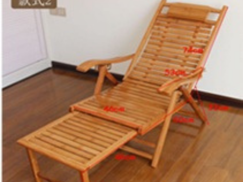 Ghế Bập Bênh Tre Thư Giãn Cao Cấp Có Massage Chân