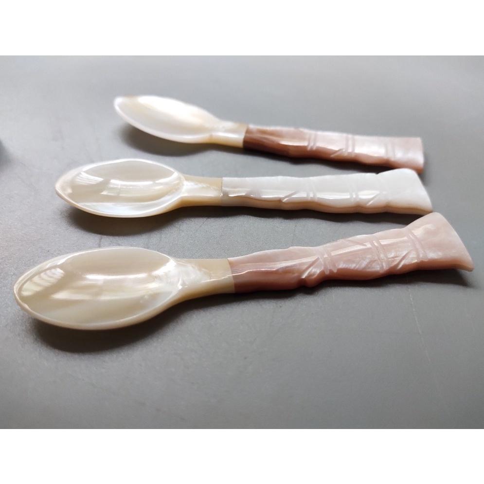 Thìa Trai 10cm Cán Cây Dừa Siêu Đẹp