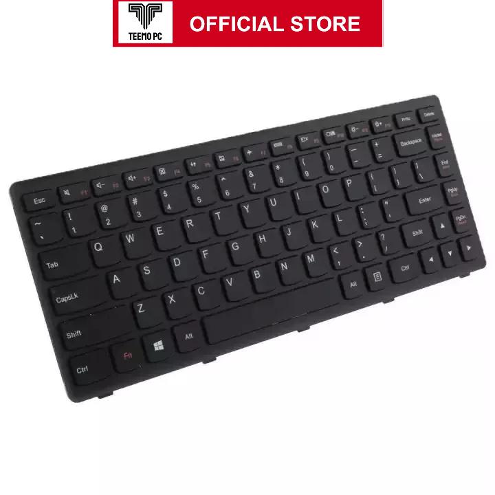 Hình ảnh Bàn Phím Tương Thích Cho Laptop Lenovo Idepad S410P - Hàng Nhập Khẩu New Seal TEEMO PC KEY604