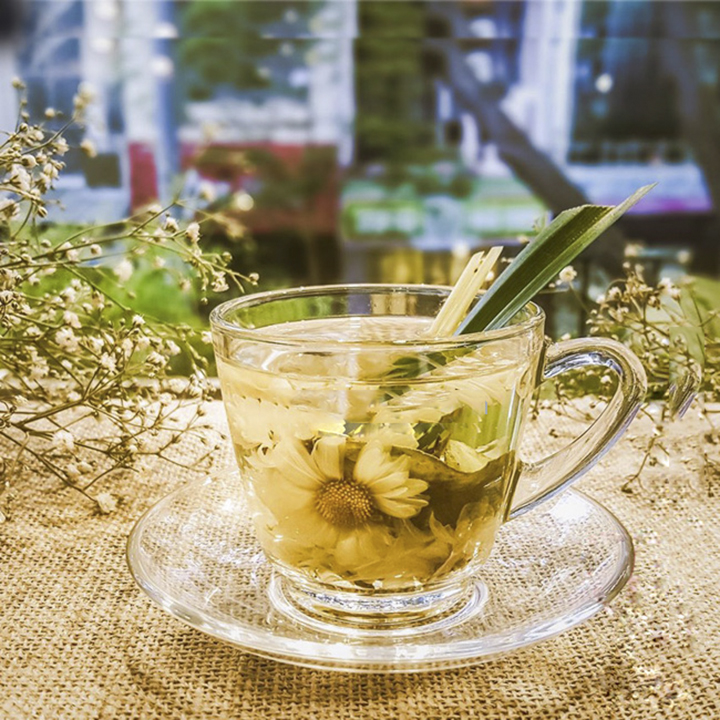 Bộ 2 tách uống cà phê Uni 247ml , có quai, chất liệu thủy tinh, dành cho đồng uống nóng.