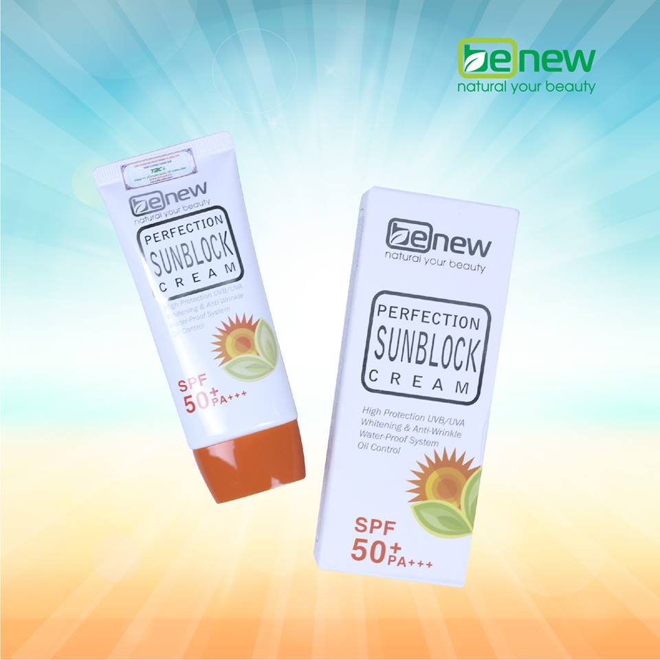 Kem chống nắng cho da khô cao cấp Hàn Quốc Benew Perfection SPF 50 PA+++ (50ml) - Hàng chính hãng.