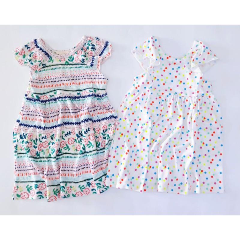 Váy liền chất thun lạnh cho bé từ 6M-4Y